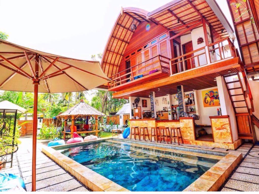 Gili T Sugar Shack Hotel Gili Trawangan Exterior foto